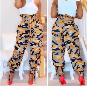 Camo sexy cargo pants